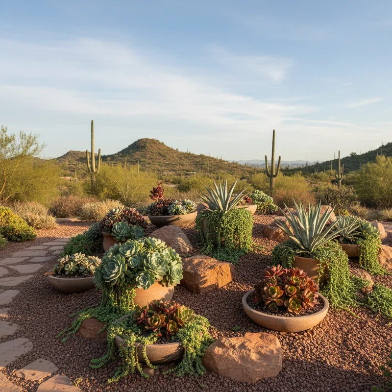 Succulent Landscape Ideas
