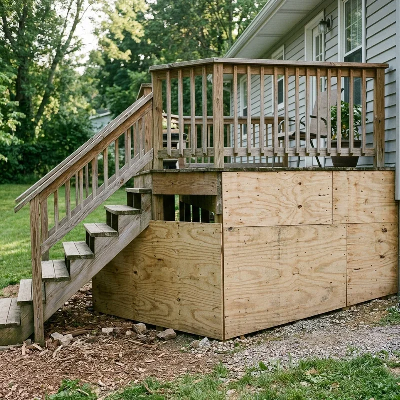 Inexpensive Deck Skirting Ideas