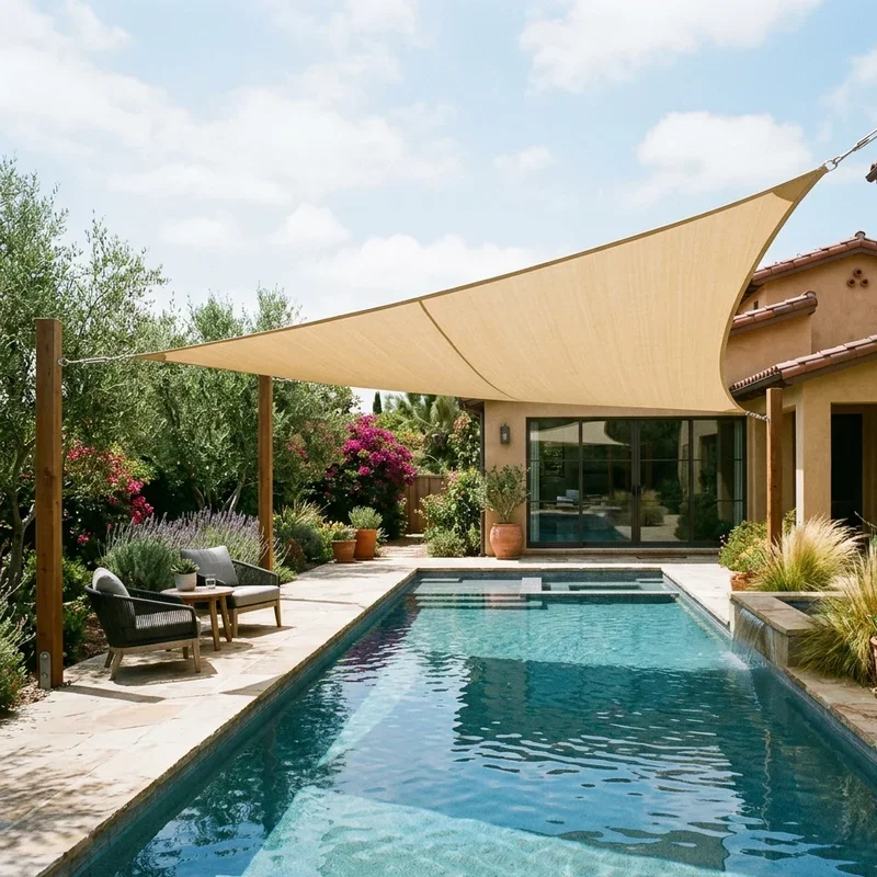 Patio Sun Shade Sail Ideas