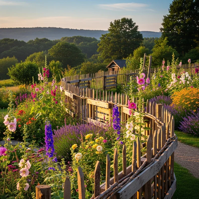 15 Garden Fence Ideas for a Charming Outdoor Space