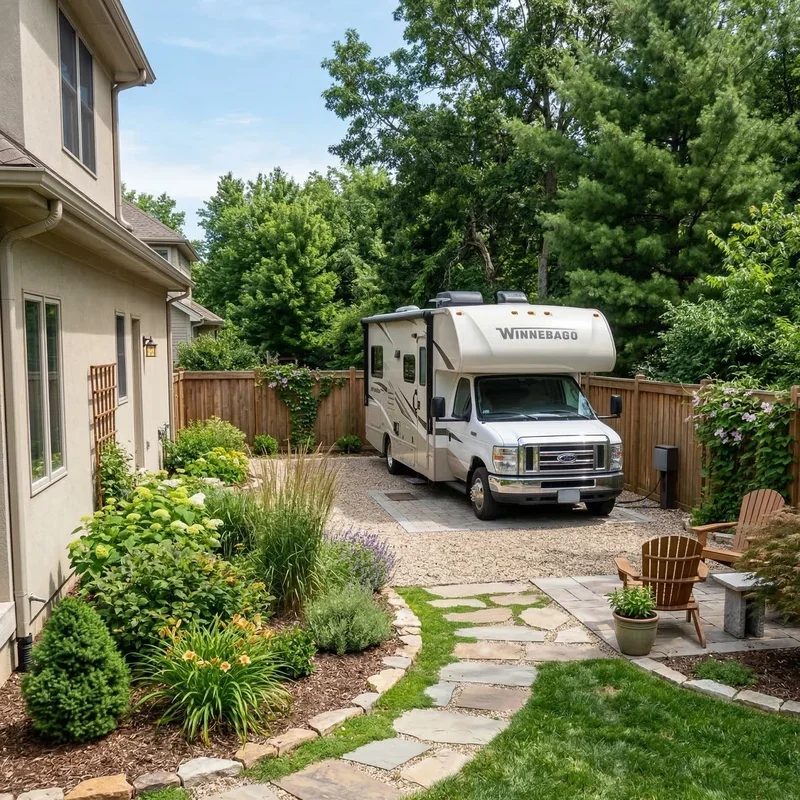 Backyard RV Parking Ideas