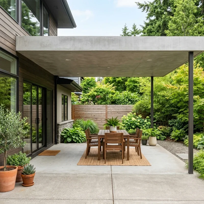 Concrete Patio Cover Ideas