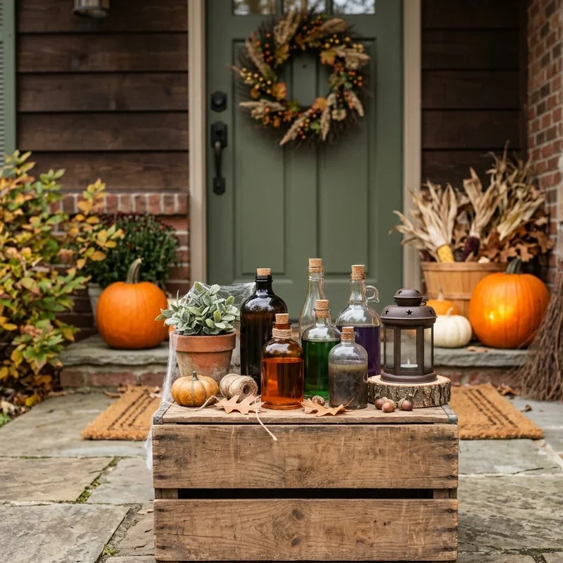 DIY Halloween Front Porch Ideas