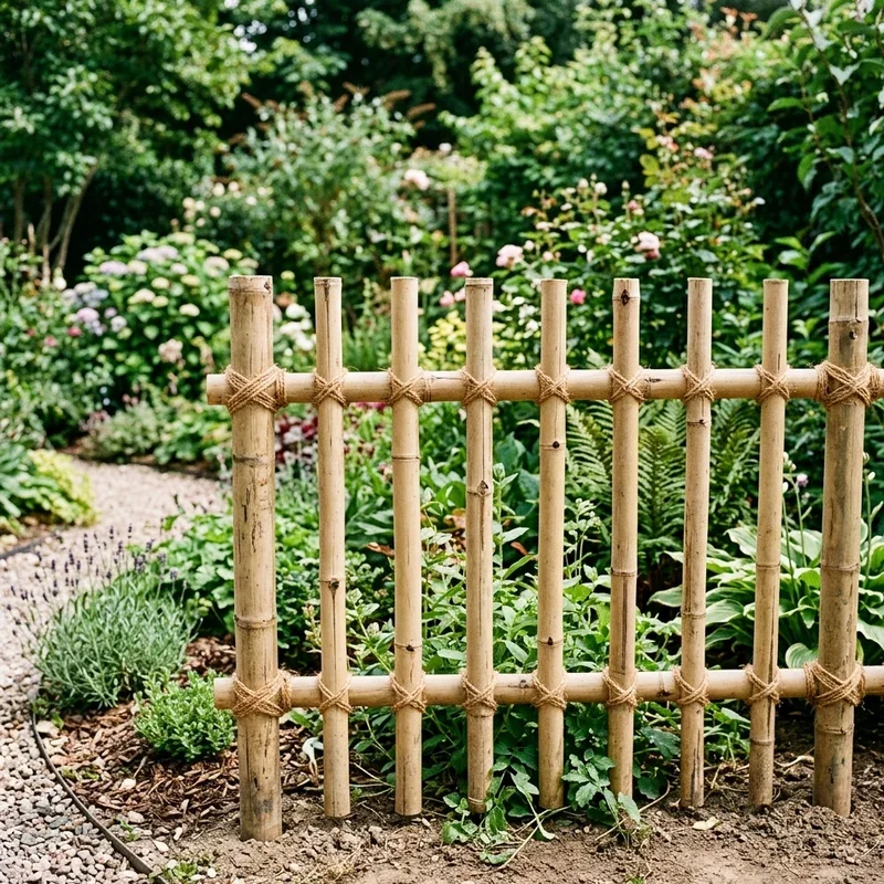 DIY Bamboo Fence Ideas