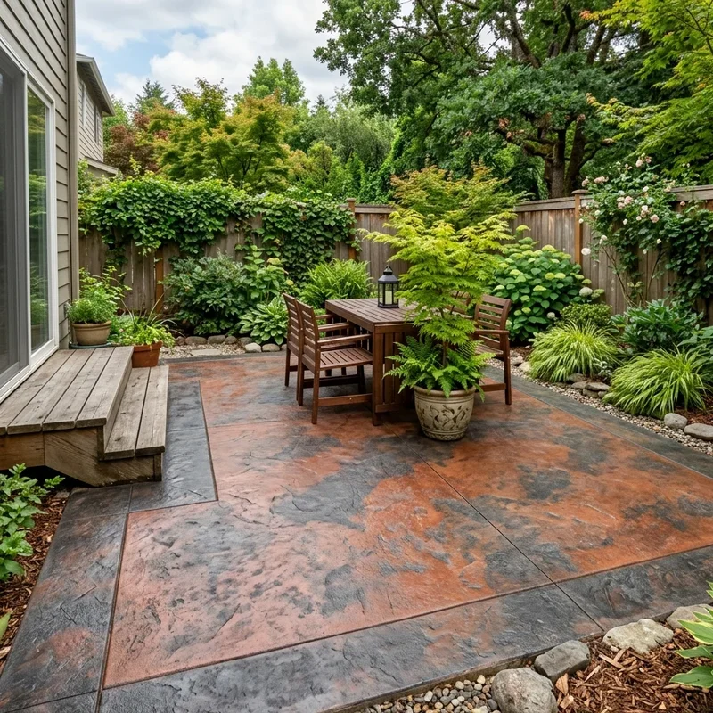 Concrete Back Patio Ideas