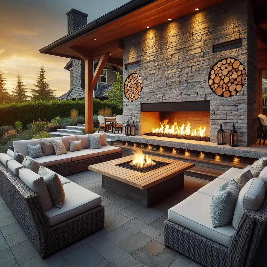 Outdoor Fireplace Ideas