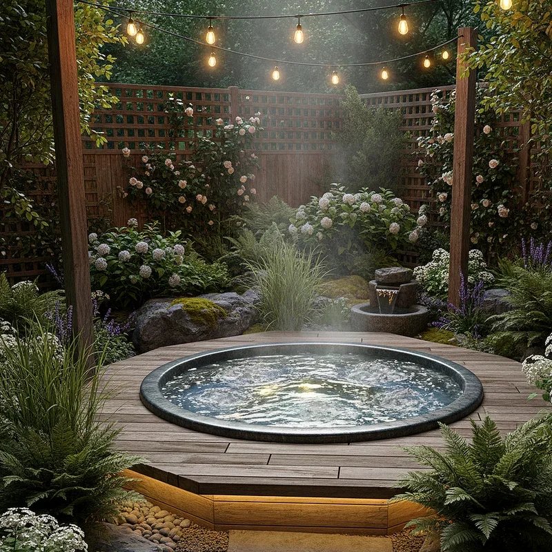 Backyard Hot Tub Ideas