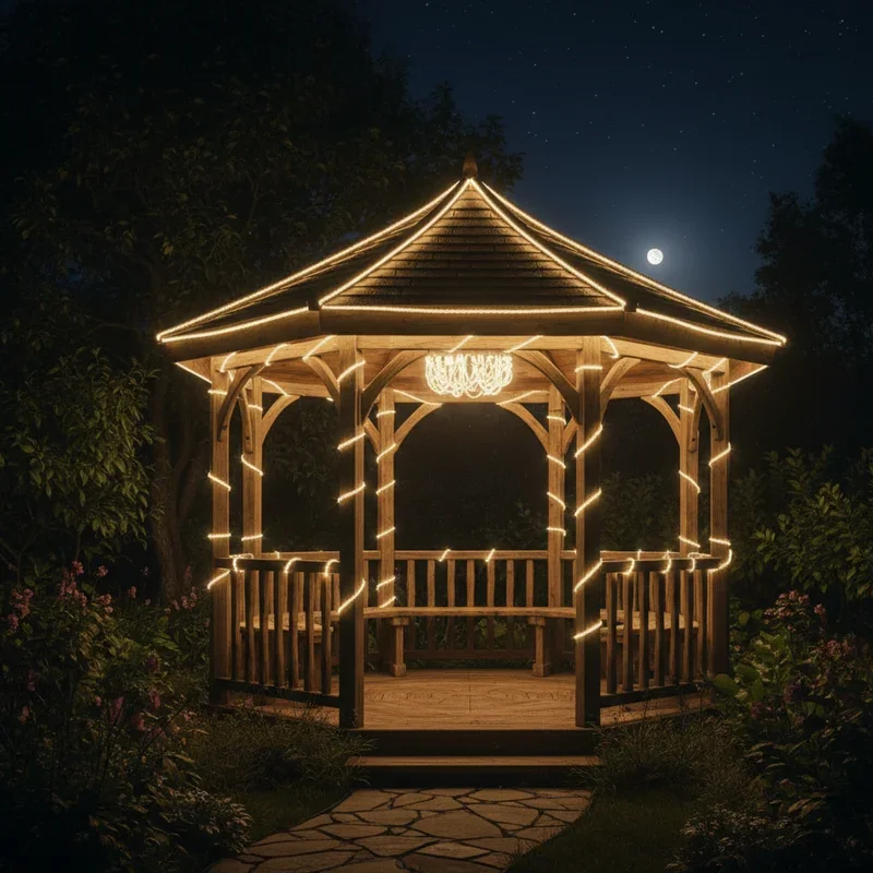 Gazebo Lighting Ideas