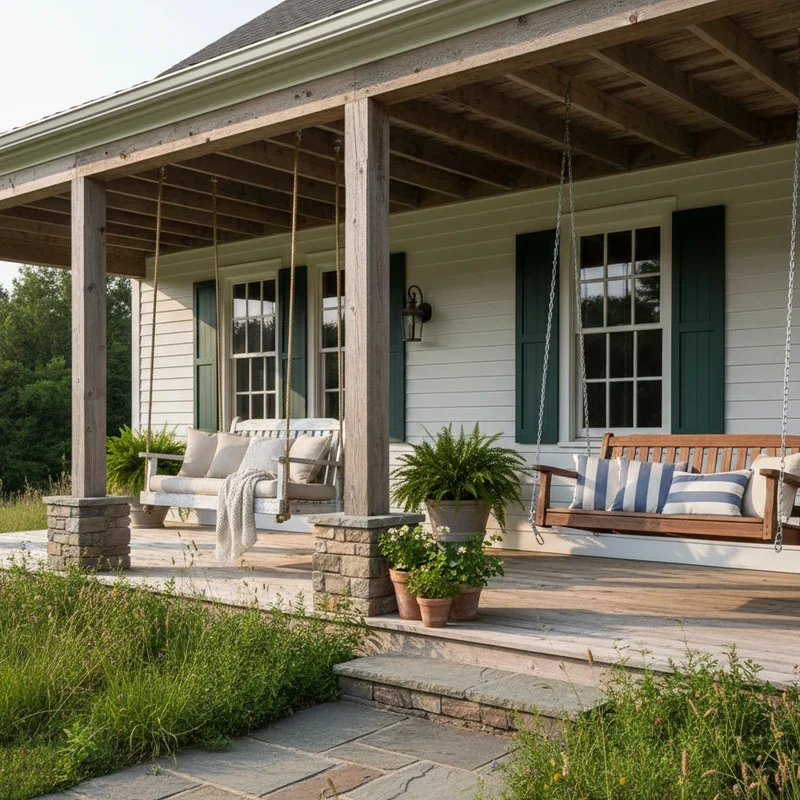 Farmhouse Front Porch Ideas
