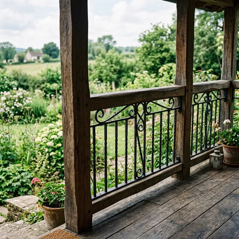 Rustic Porch Railing Ideas
