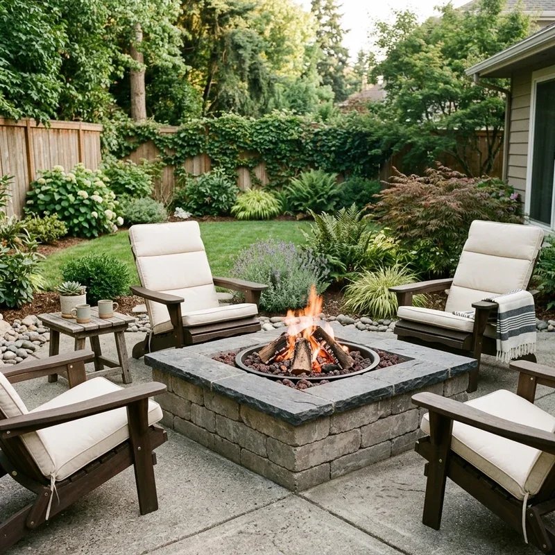 Concrete Back Patio Ideas
