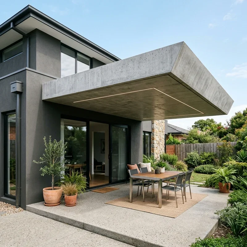 Concrete Patio Cover Ideas