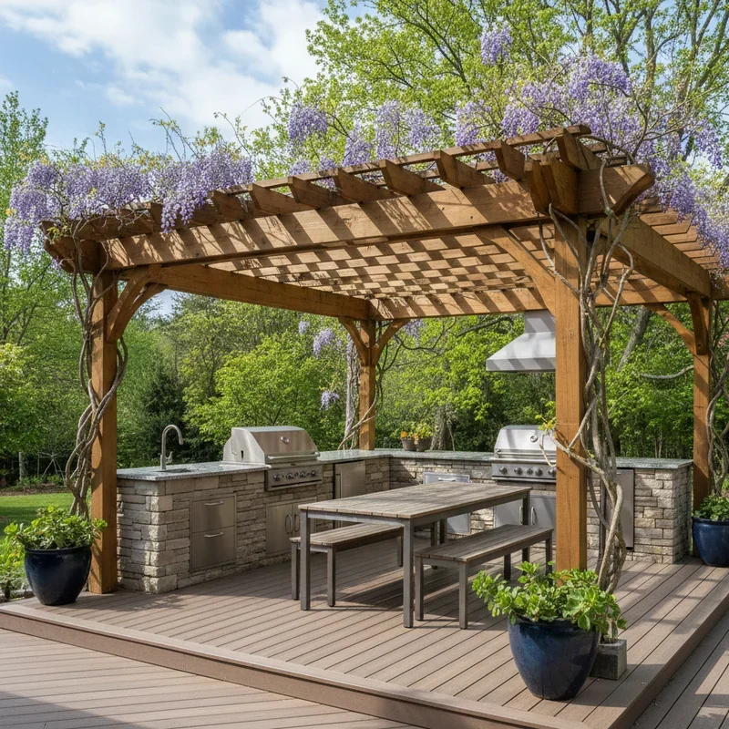 Deck Pergola Ideas