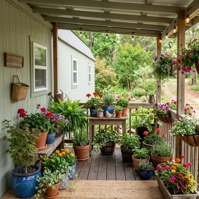Single Wide Porch Ideas