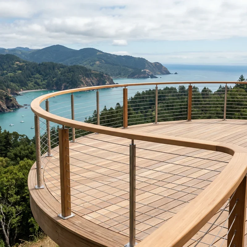 Deck Wire Railing Ideas