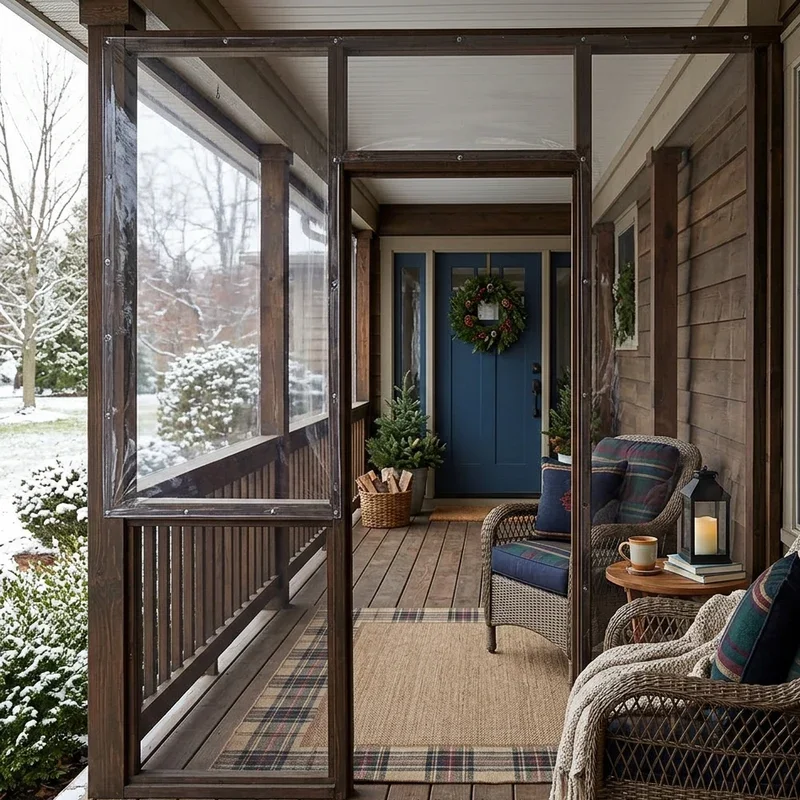 Porch Enclosure Ideas for Winter