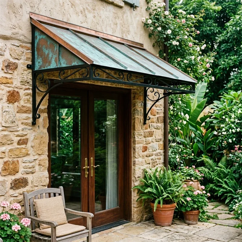 Patio Door Awning Ideas
