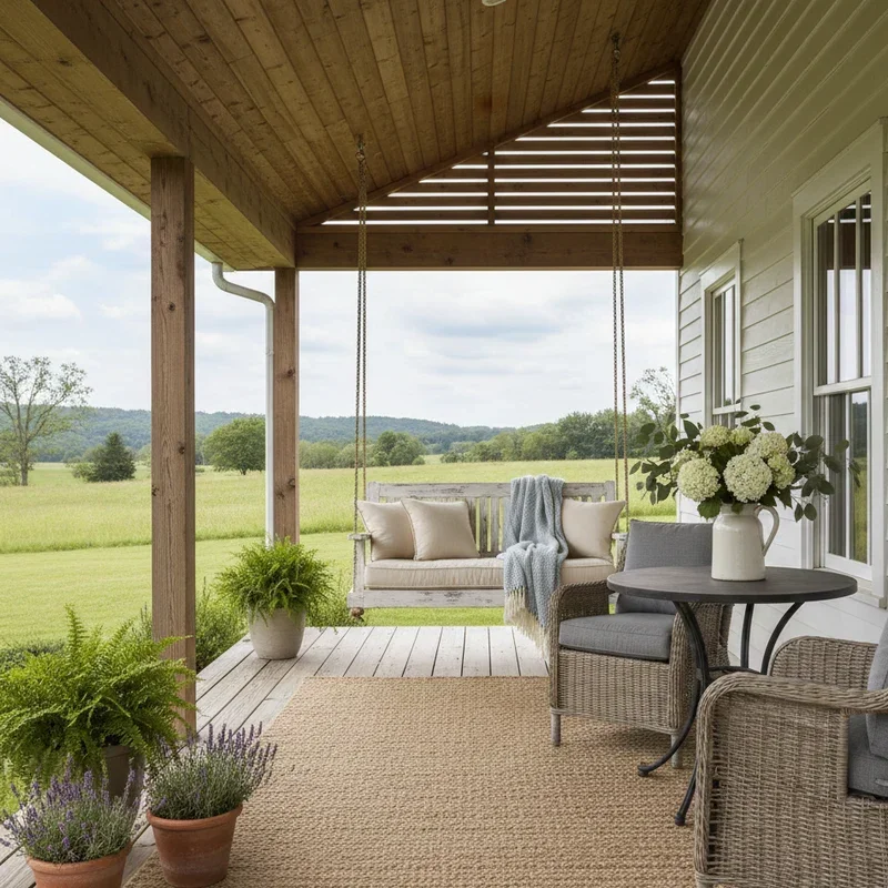 Farmhouse Front Porch Ideas