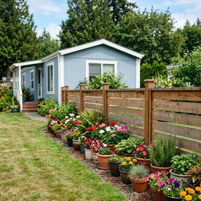 Mobile Home Fence Ideas