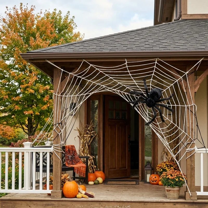 DIY Halloween Front Porch Ideas