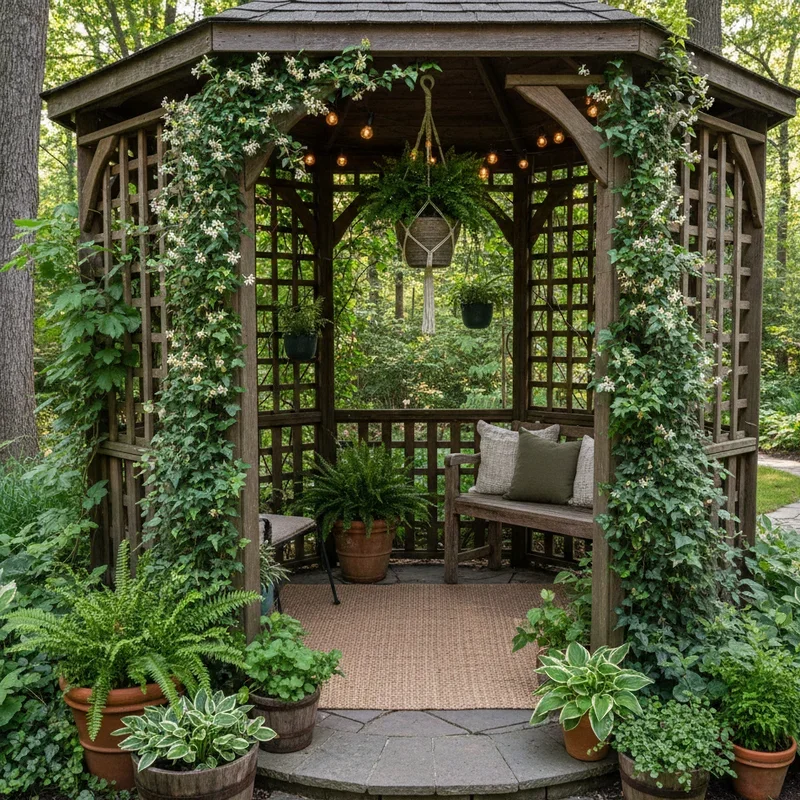 Backyard Gazebo Decorating Ideas