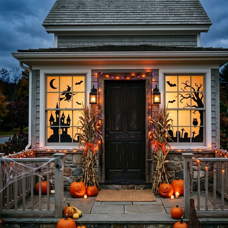 DIY Halloween Front Porch Ideas