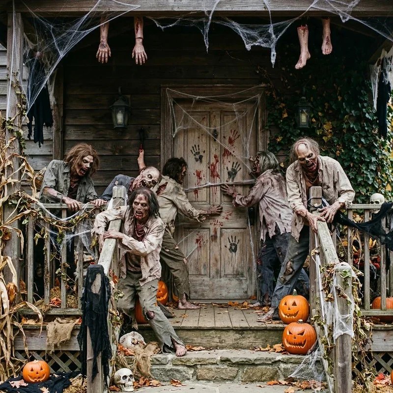 Scary Halloween Porch Ideas