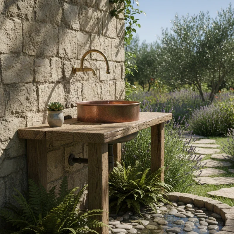 15 Outdoor Sink Ideas to Upgrade Your Backyard Setup