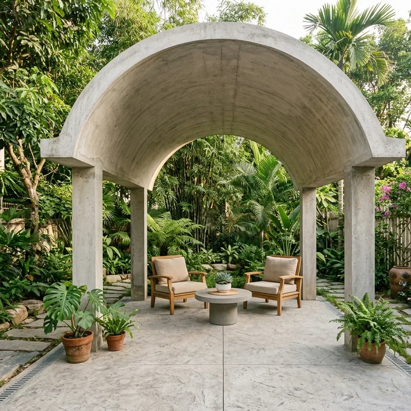 Concrete Patio Cover Ideas