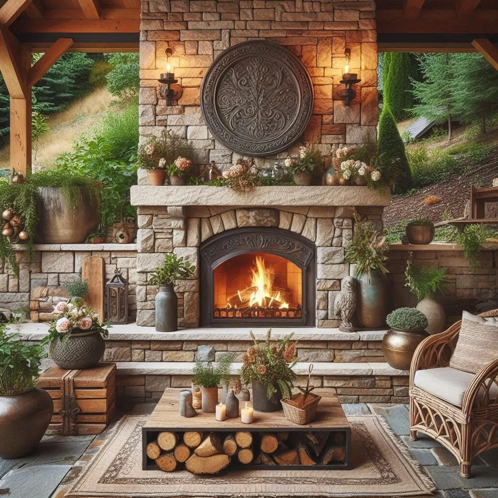 Outdoor Fireplace Ideas