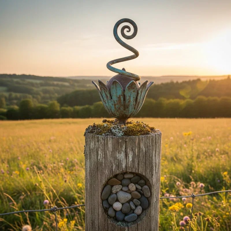 Fence Post Topper Ideas