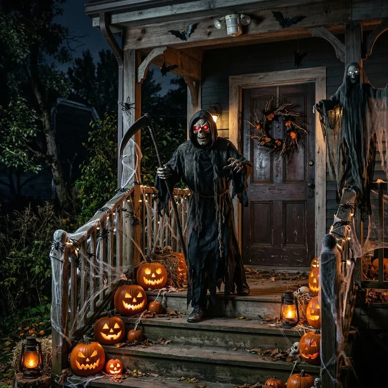 Scary Halloween Porch Ideas