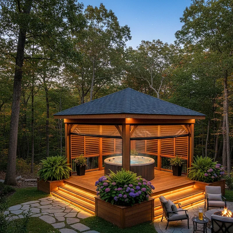 Hot Tub Deck Ideas