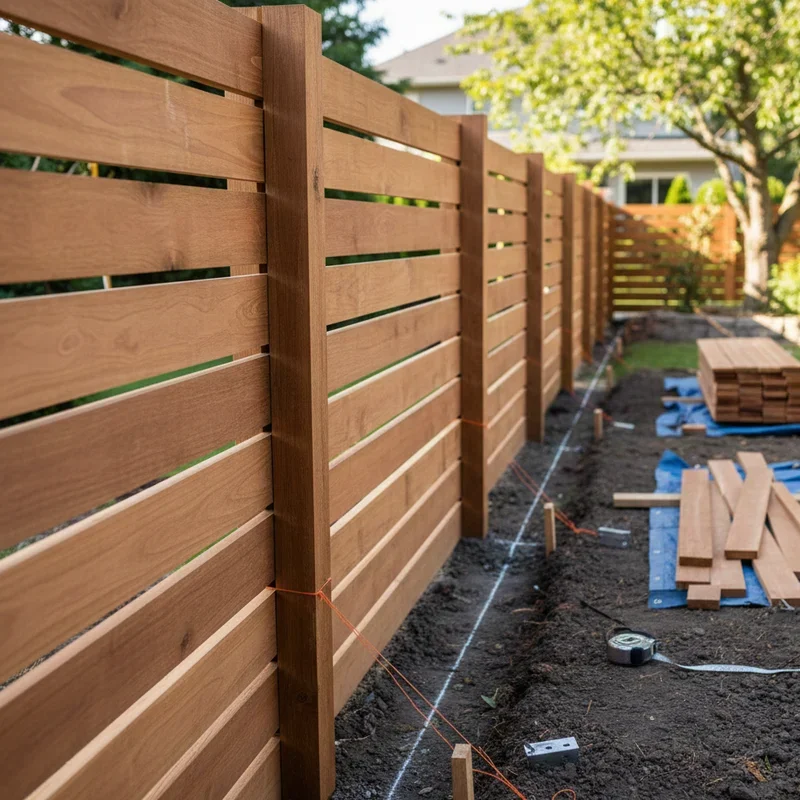Slatted Fence Ideas