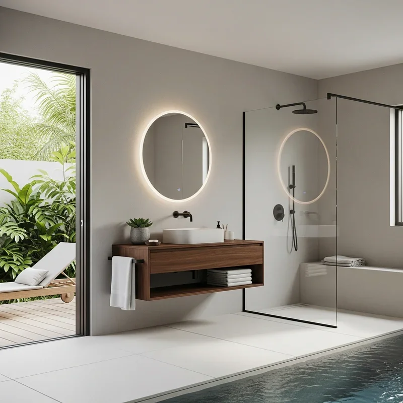 15 Pool Bathroom Ideas for a Functional Outdoor Retreat