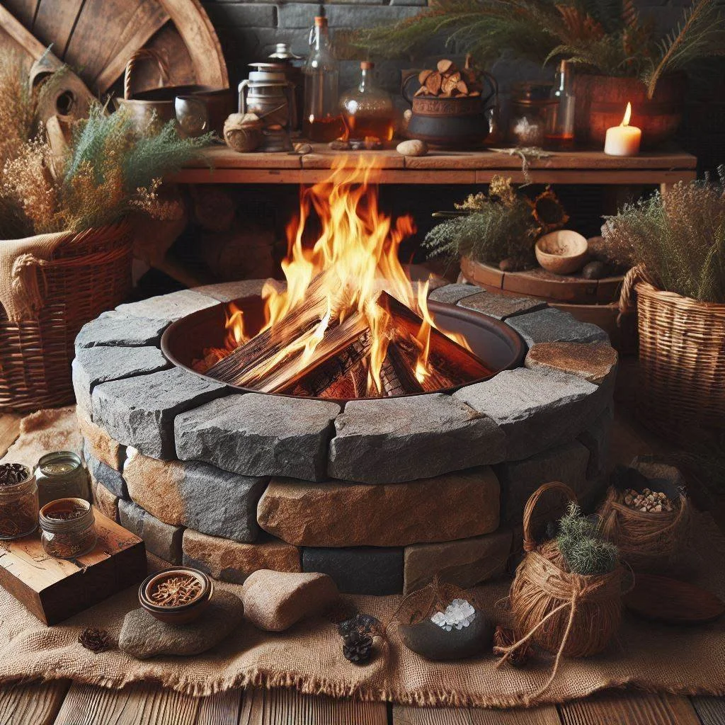 15 Rustic Fire Pit Ideas for Cozy Outdoor Nights
