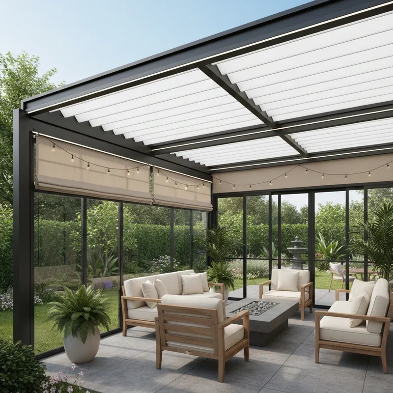 Backyard Enclosed Patio Ideas