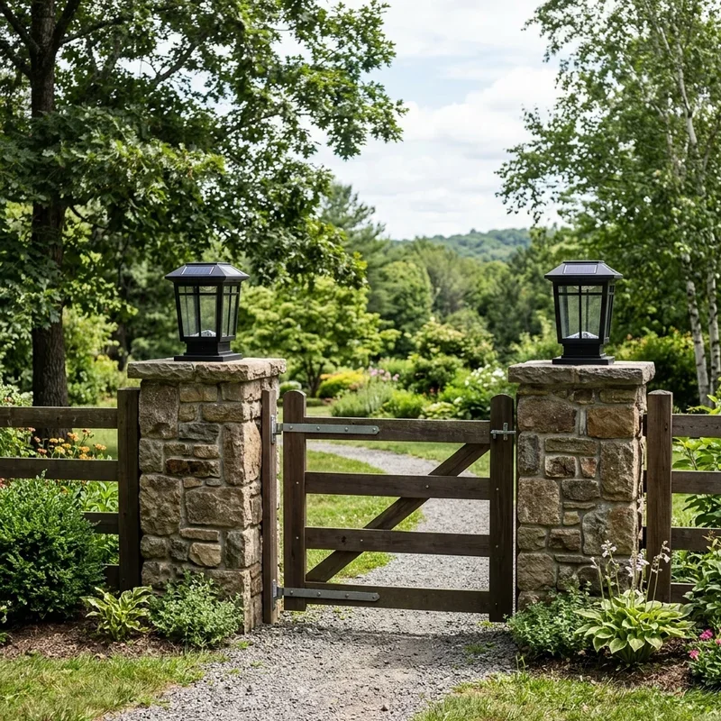 Fence Entrance Ideas