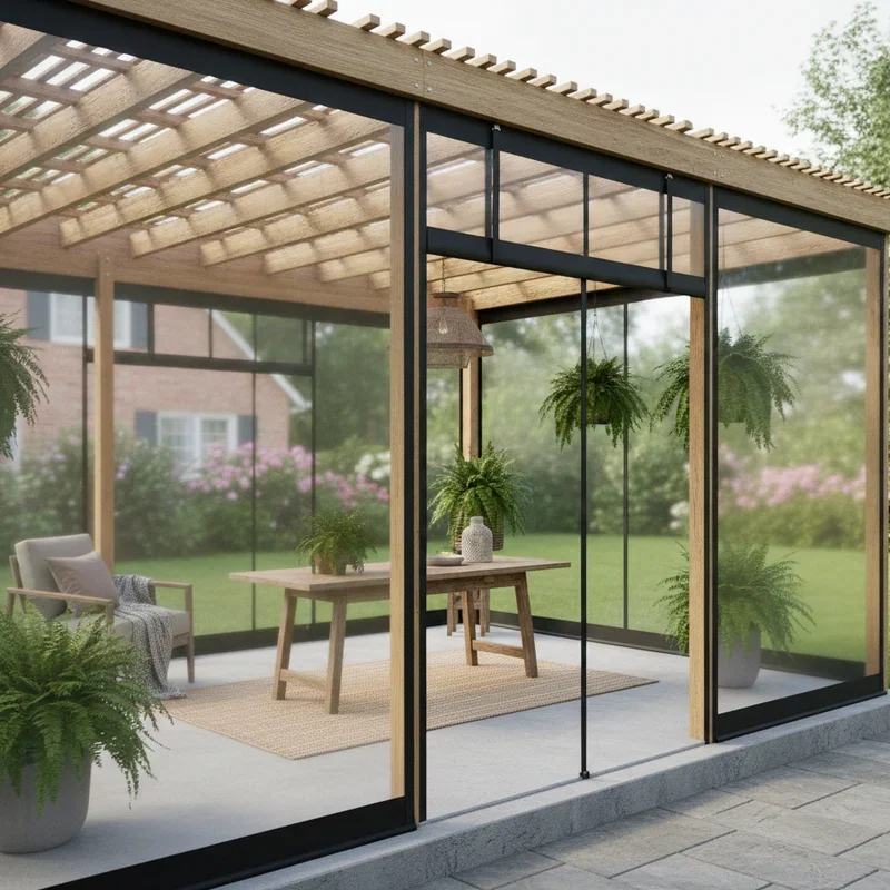 Backyard Enclosed Patio Ideas