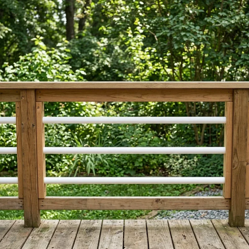 Cheap DIY Deck Railing Ideas