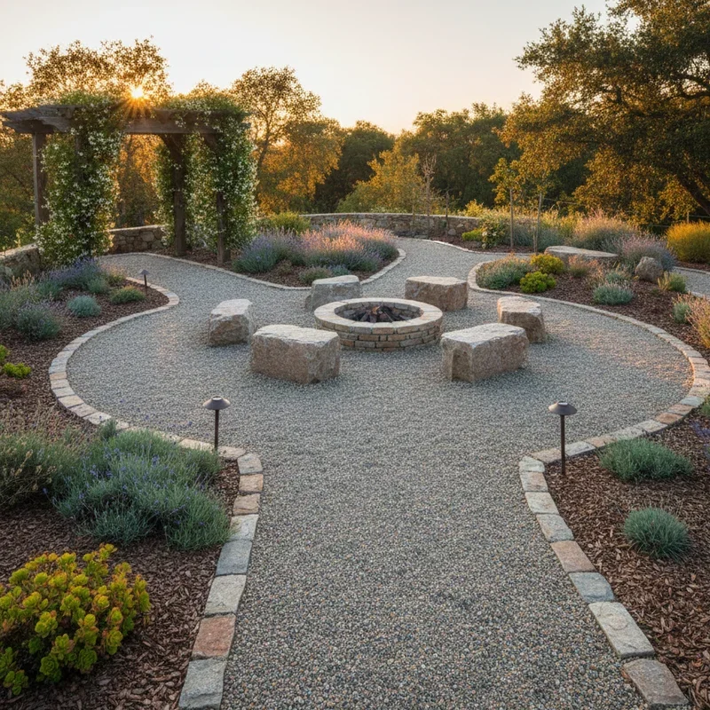 Crushed Granite Patio Ideas