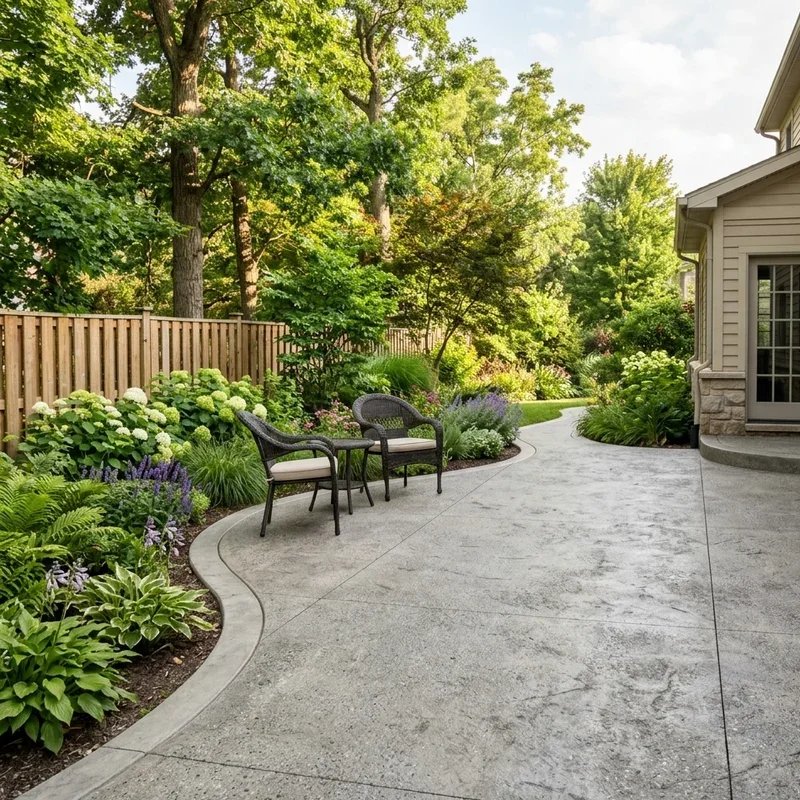 Concrete Back Patio Ideas