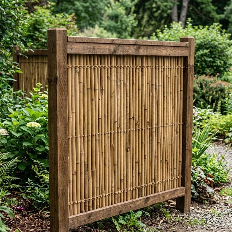 DIY Bamboo Fence Ideas