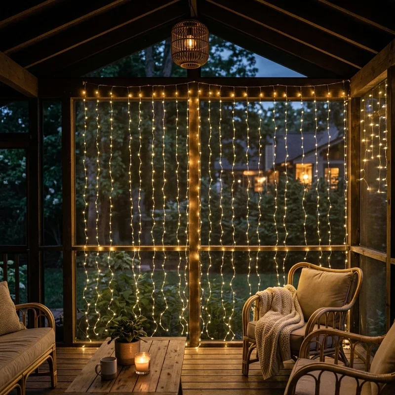 Screened Porch Lighting Ideas