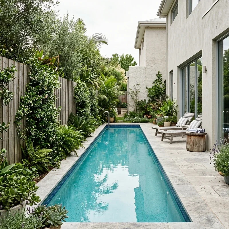 15 Narrow Pool Ideas to Maximize Outdoor Space