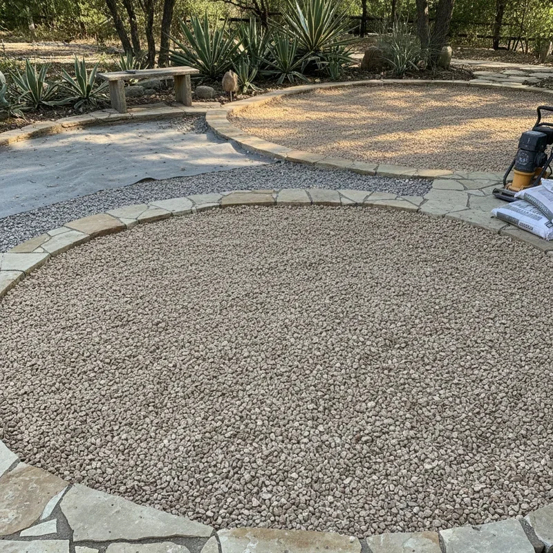 Crushed Granite Patio Ideas