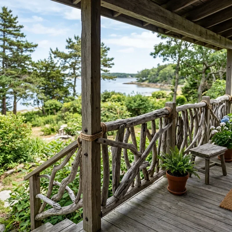 Rustic Porch Railing Ideas