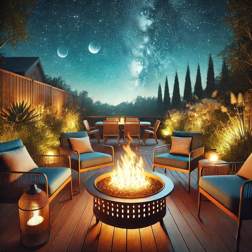 Small Outdoor Fireplace Ideas