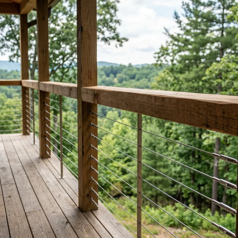 Deck Wire Railing Ideas