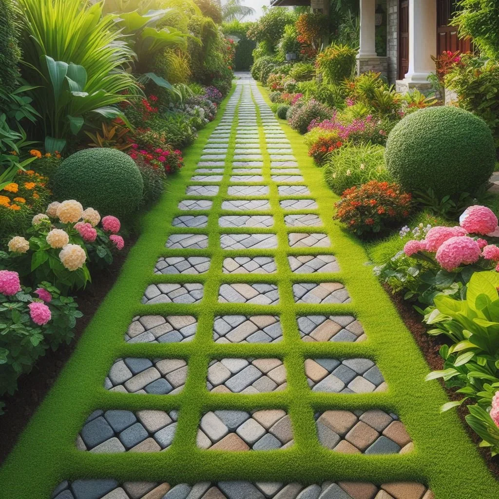 Image showcasing 15 Paver Edging Ideas for a Polished Landscape Look